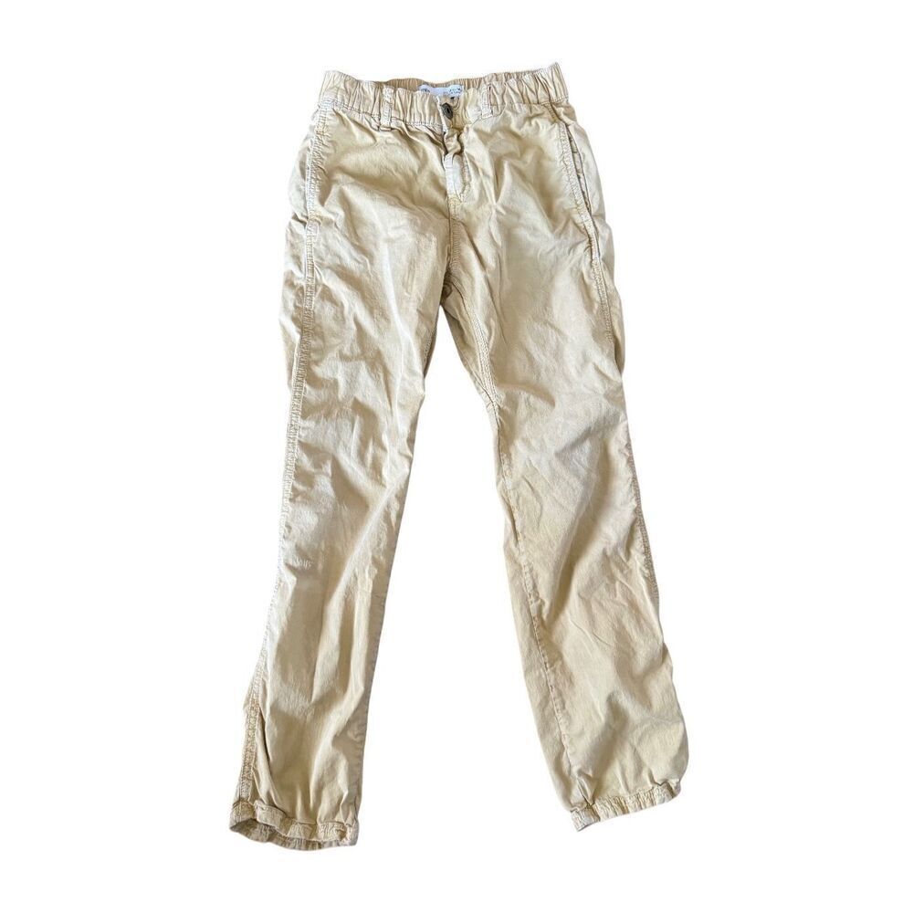 Zara boys size 10 tan khaki slim sporty pants